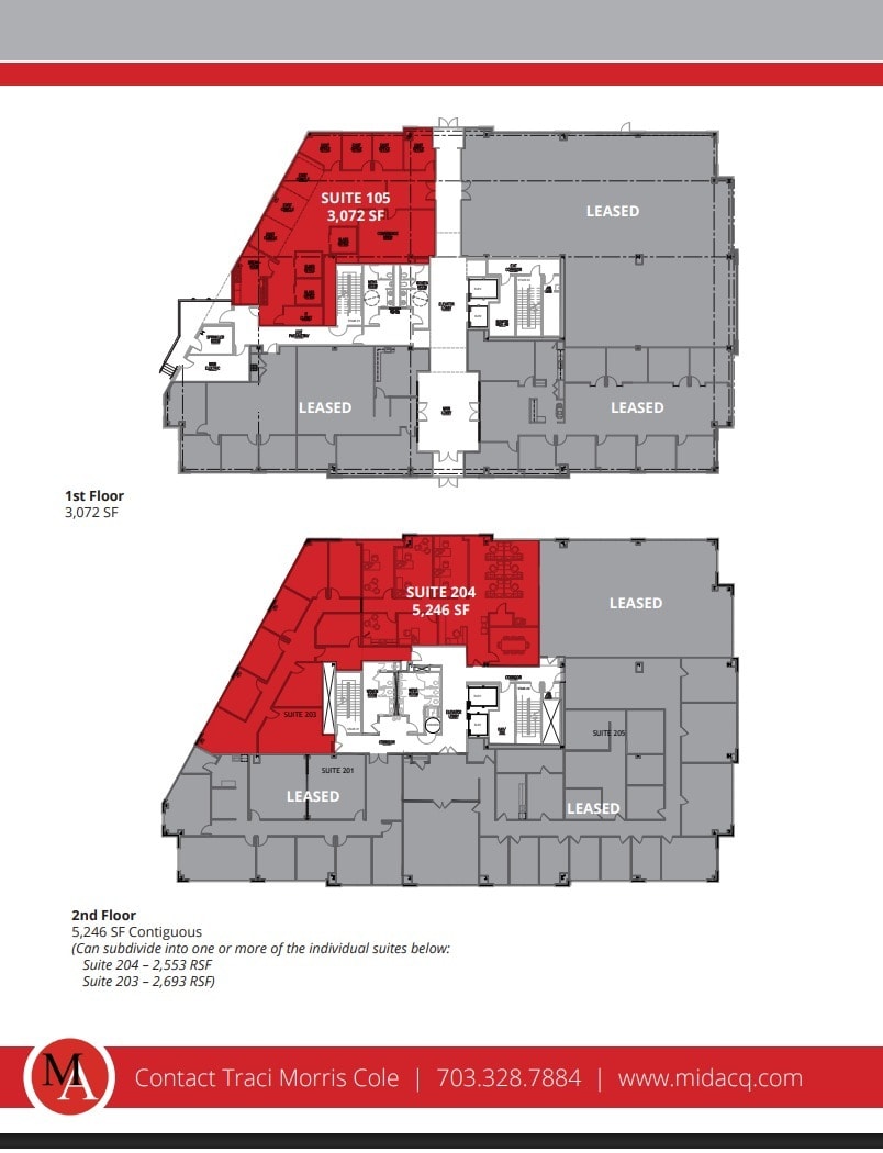 125 Woodstream Blvd, Stafford, VA for lease Floor Plan- Image 1 of 1