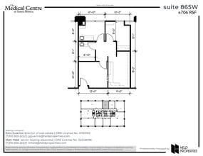 2001 Santa Monica Blvd, Santa Monica, CA for lease Floor Plan- Image 2 of 10
