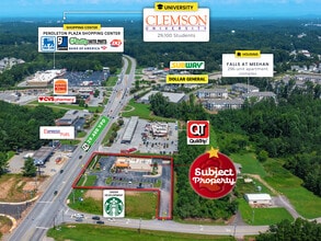 7610 Highway 76, Pendleton, SC - AERIAL  map view - Image1