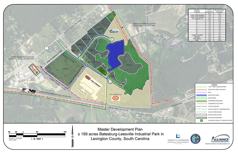 104 Fisher Tank Rd, Leesville, SC for sale - Site Plan - Image 1 of 5