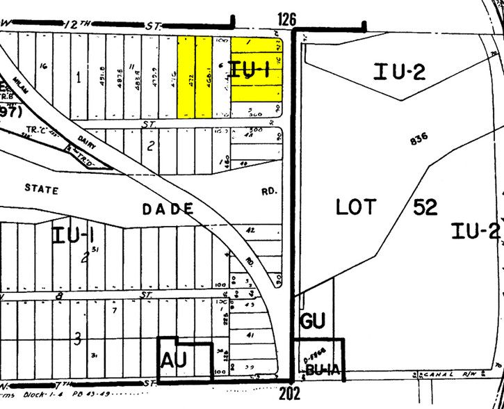 7270 NW 12th St, Miami, FL for sale - Plat Map - Image 1 of 1