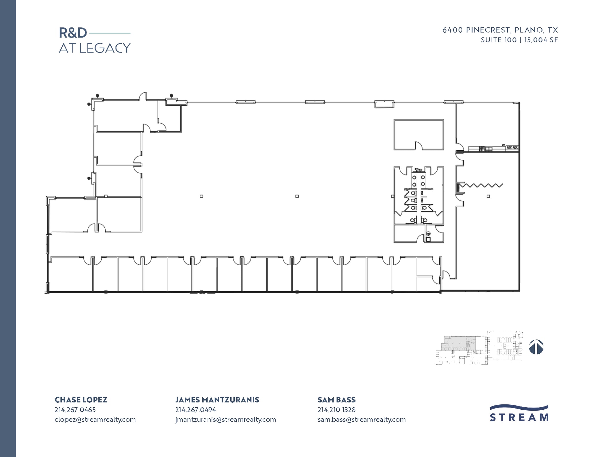 6400 Pinecrest Dr, Plano, TX for lease Floor Plan- Image 1 of 1