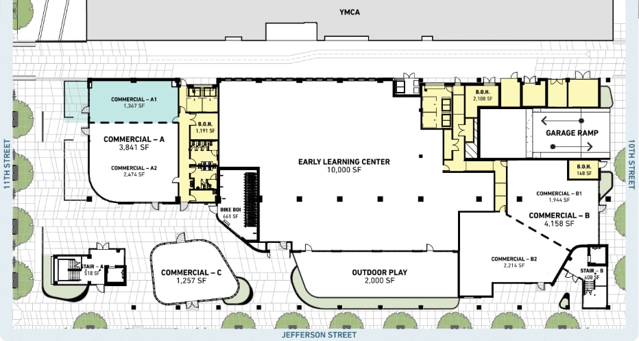 1010 W Jefferson St, Boise, ID 83702 - Unit A1 -  - Floor Plan - Image 1 of 2