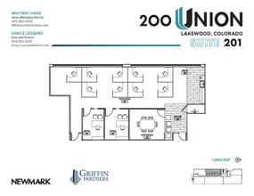 200 Union Blvd, Lakewood, CO for lease Floor Plan- Image 1 of 1