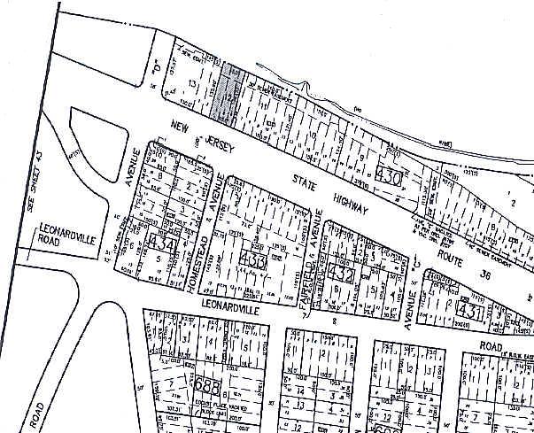 965-969 State Route 36, Atlantic Highlands, NJ for sale Plat Map- Image 1 of 1