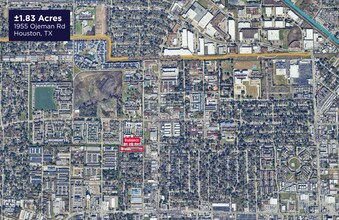 1955 Ojeman Rd, Houston, TX - AERIAL  map view - Image1