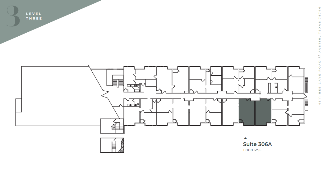 4611 Bee Caves Rd, Austin, TX for lease Floor Plan- Image 1 of 2