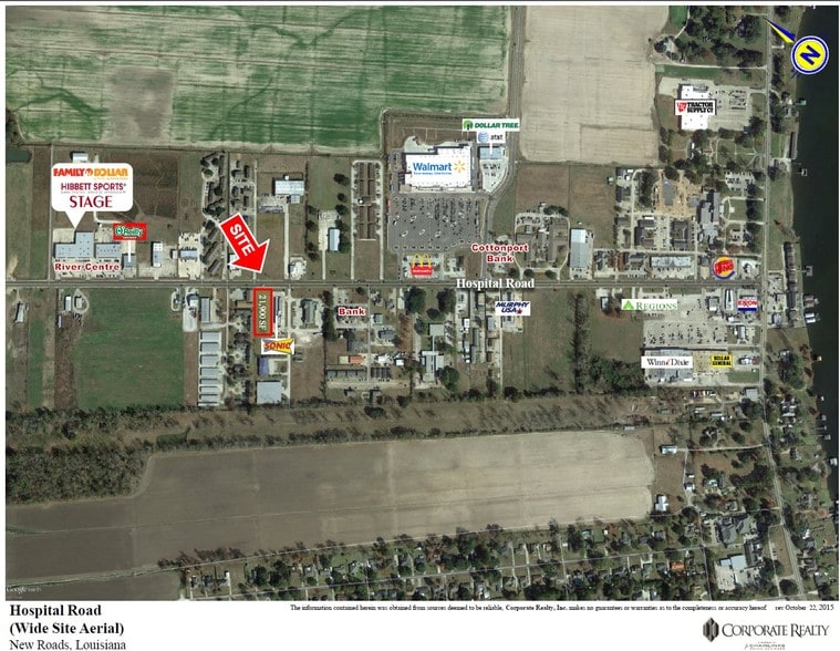 925 Hospital Rd, New Roads, LA for sale - Primary Photo - Image 1 of 4