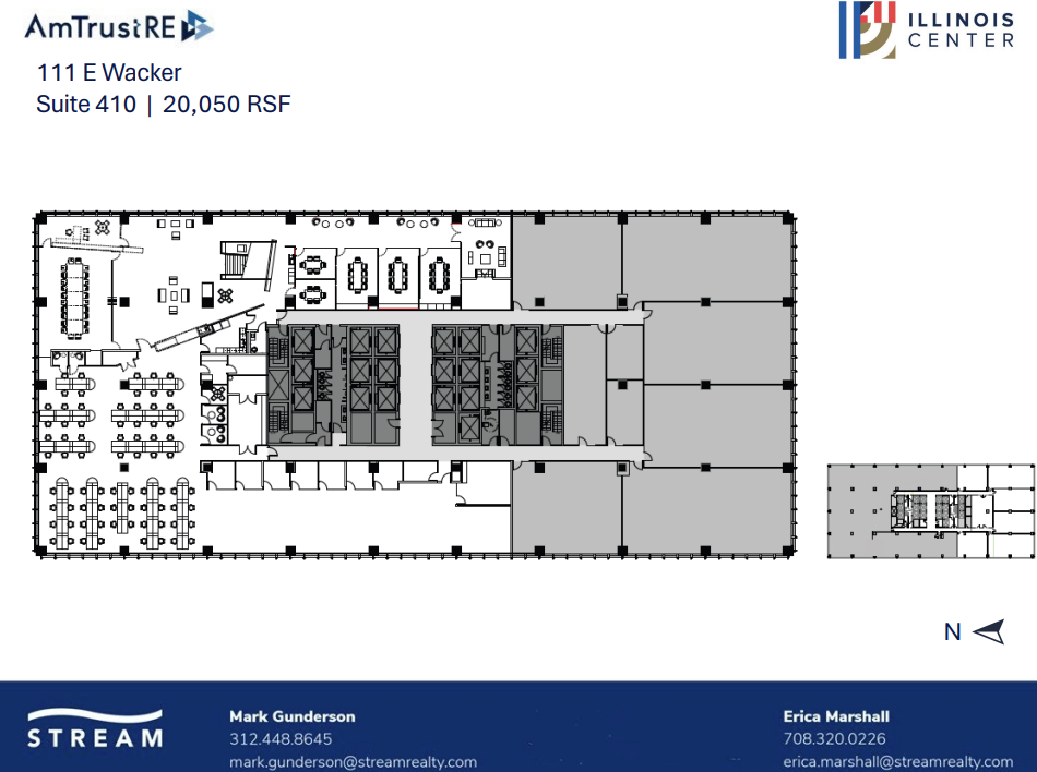 111 E Wacker Dr, Chicago, IL for lease Floor Plan- Image 1 of 1