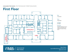 2750 Technology Forest Blvd, The Woodlands, TX for lease Floor Plan- Image 1 of 4