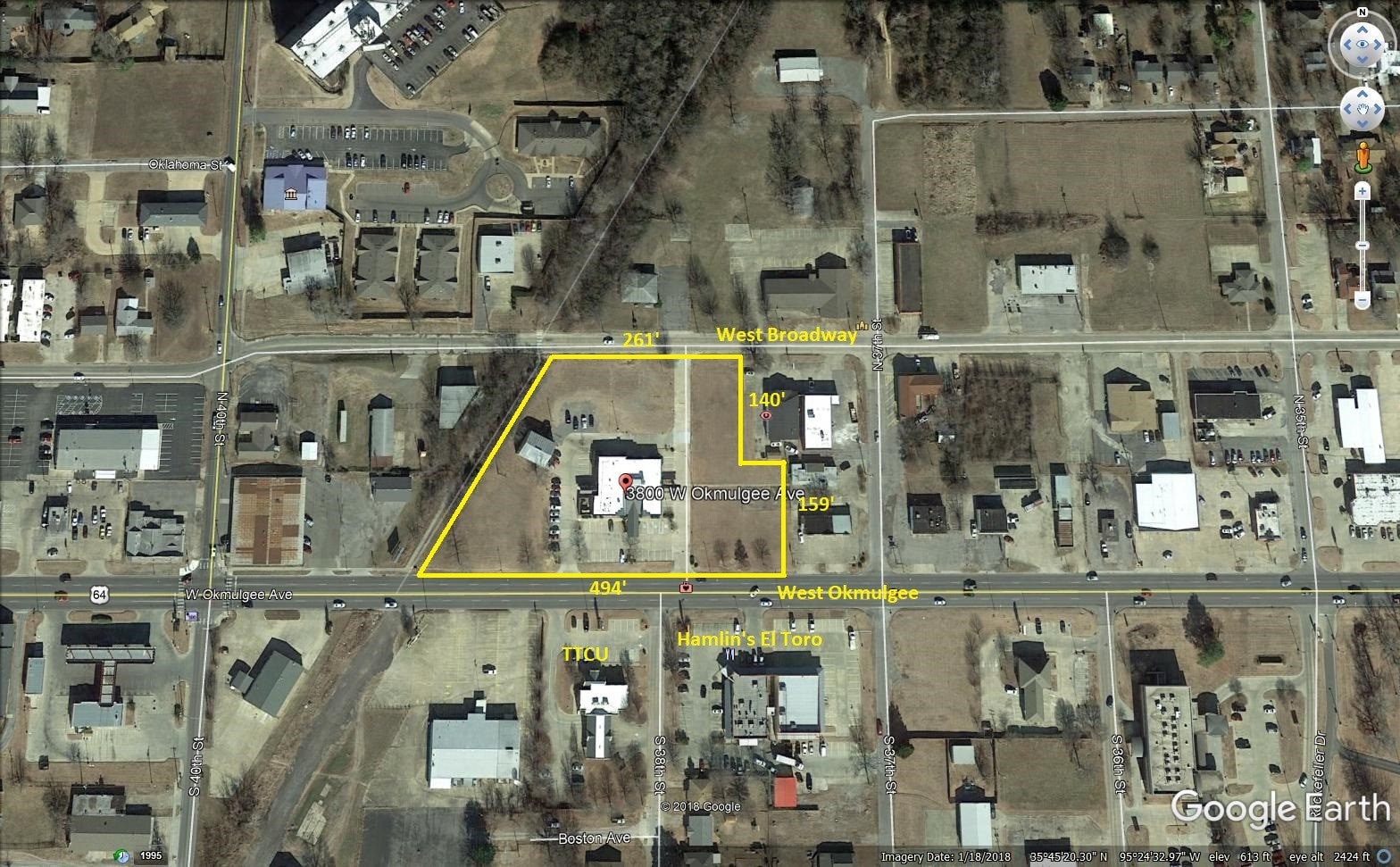 3800 W Okmulgee St, Muskogee, OK 74401 Office for Sale