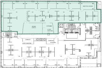 540 12th Ave SW, Calgary, AB for lease Floor Plan- Image 2 of 4