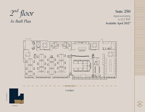 607 14th St NW, Washington, DC for lease Floor Plan- Image 1 of 4
