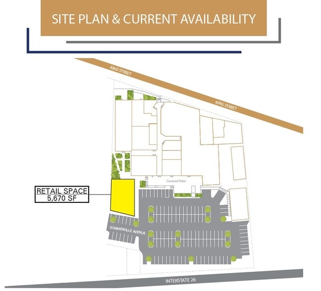 1859 Summerville Ave, Charleston, SC for lease - Site Plan - Image 3 of 5