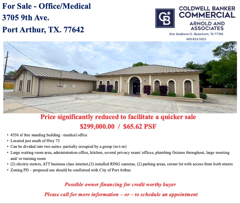 3705 9th Ave, Port Arthur, TX for sale Building Photo- Image 1 of 5
