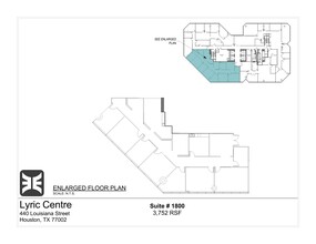 440 Louisiana St, Houston, TX for lease Floor Plan- Image 1 of 1