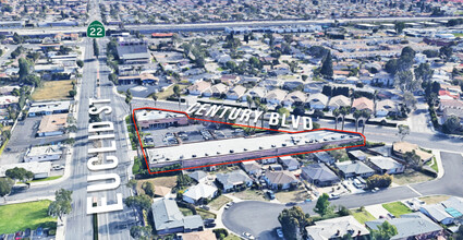 13242-13252 Century Blvd, Garden Grove, CA - aerial  map view