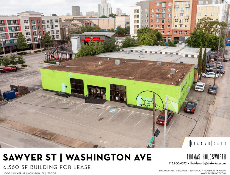 1005 Sawyer St, Houston, TX for lease - Building Photo - Image 1 of 9