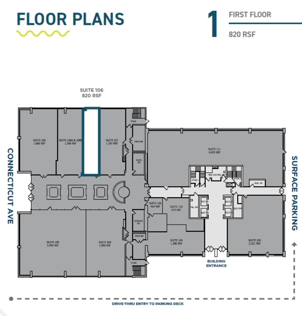 8401 Connecticut Ave, Chevy Chase, MD for sale Floor Plan- Image 1 of 1