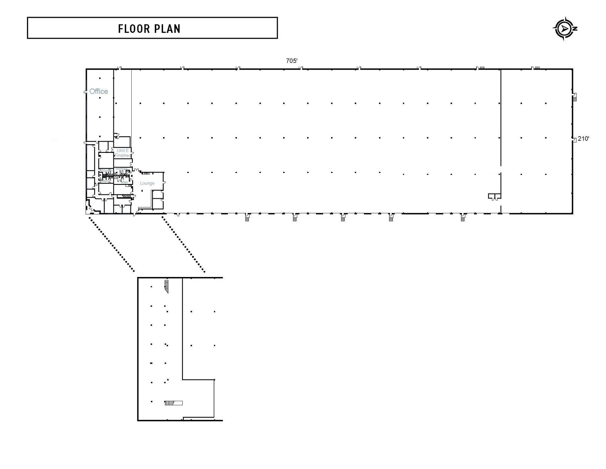 12745 Earhart Ave, Auburn, CA for lease Floor Plan- Image 1 of 1