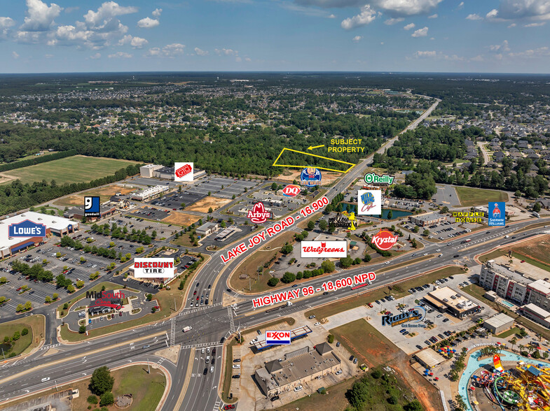 Lake Joy Rd, Warner Robins, GA for sale - Aerial - Image 1 of 3