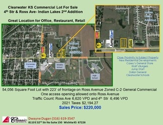 More details for 4th & Ross Ave, Clearwater, KS - Land for Sale