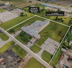 2100 Cedar St, Fremont, OH - AERIAL  map view