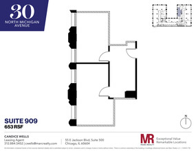 30 N Michigan Ave, Chicago, IL for lease Floor Plan- Image 1 of 4