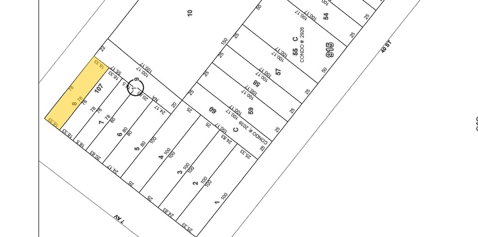 3901 7th Ave, Brooklyn, NY for sale - Plat Map - Image 3 of 4