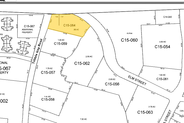 230 Elm St, Cumming, GA for lease - Plat Map - Image 2 of 17