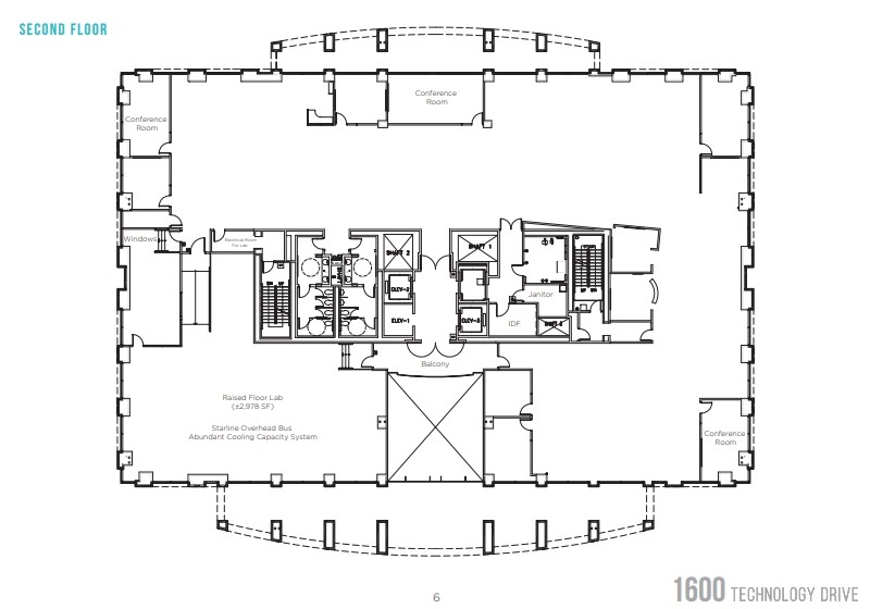 1600 Technology Dr, San Jose, CA for lease Floor Plan- Image 1 of 1