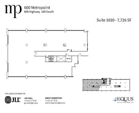 600 Highway 169 S, Saint Louis Park, MN for lease Floor Plan- Image 1 of 1