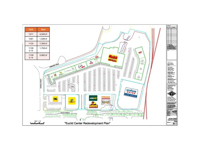 1315 Euclid Ave, Bristol, VA for lease - Site Plan - Image 1 of 9