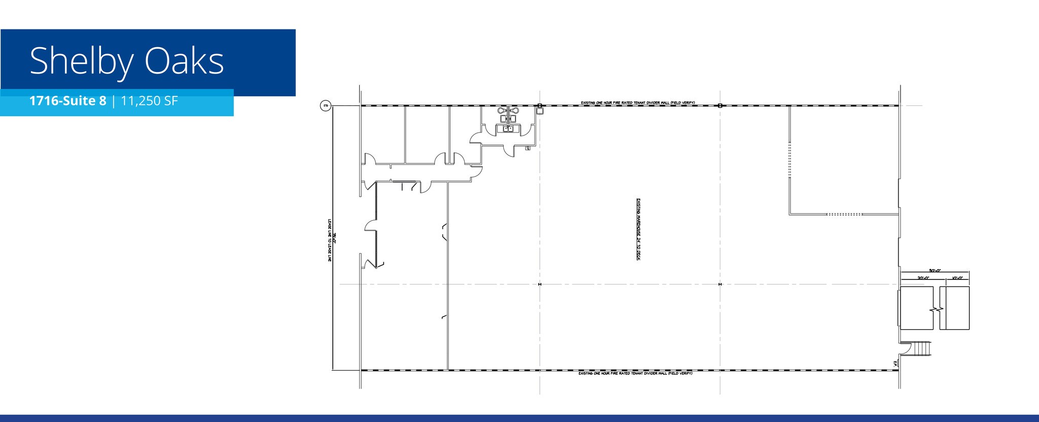 1682 Shelby Oaks Dr N, Memphis, TN for lease Floor Plan- Image 1 of 1
