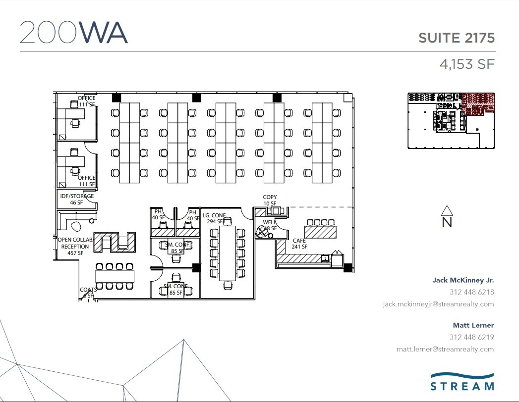 200 W Adams St, Chicago, IL for lease Floor Plan- Image 1 of 1