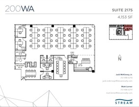 200 W Adams St, Chicago, IL for lease Floor Plan- Image 1 of 1