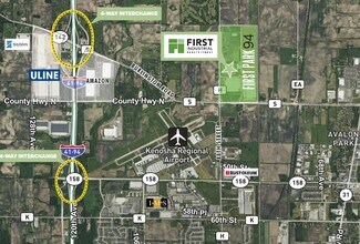 8630 31rst St, Somers, WI - AERIAL map view