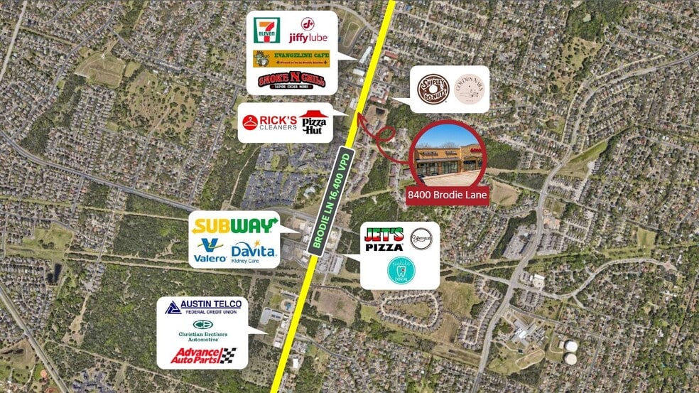 8400 Brodie Ln, Austin, TX for lease - Building Photo - Image 2 of 3