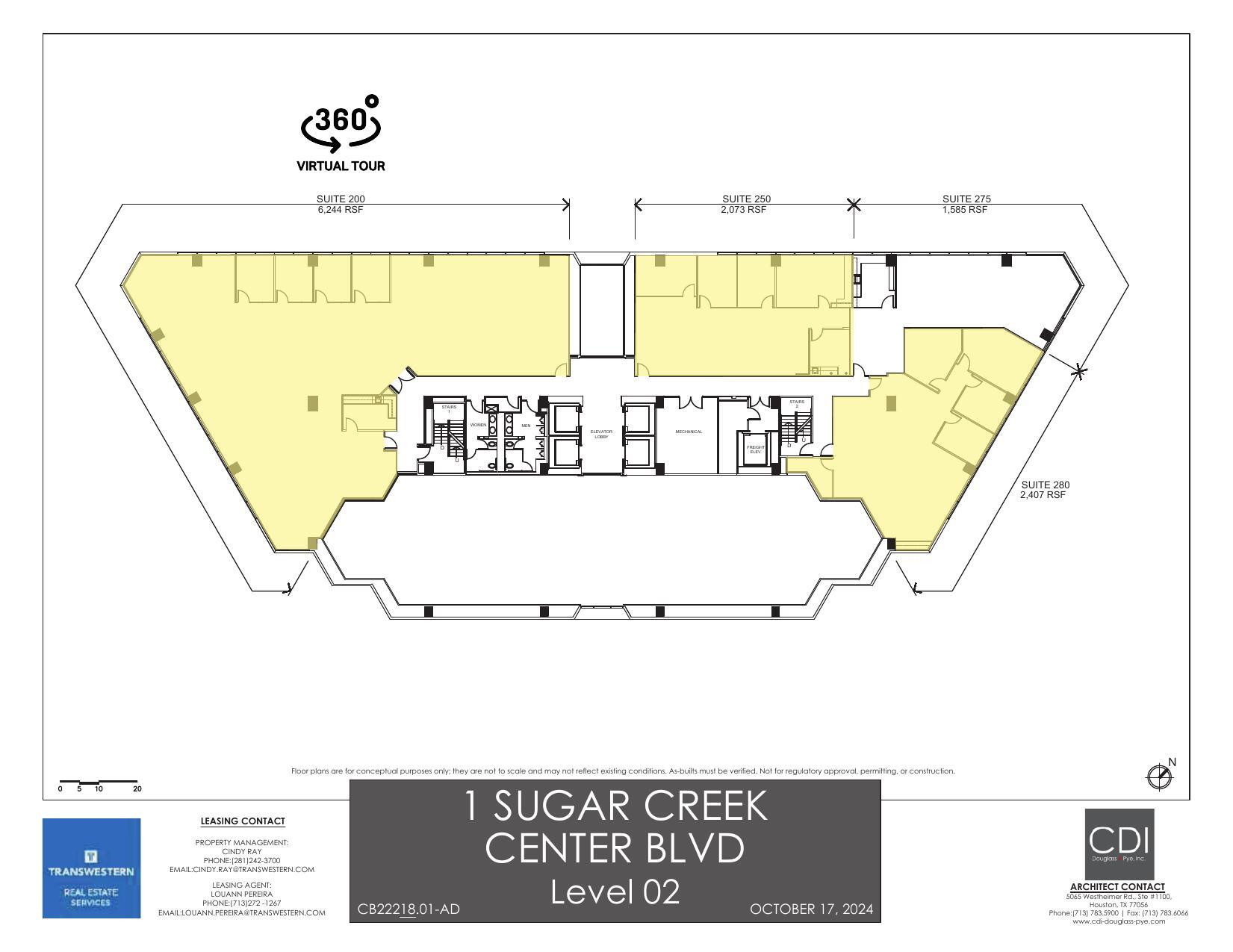 1 Sugar Creek Center Blvd, Sugar Land, TX for lease Floor Plan- Image 1 of 1