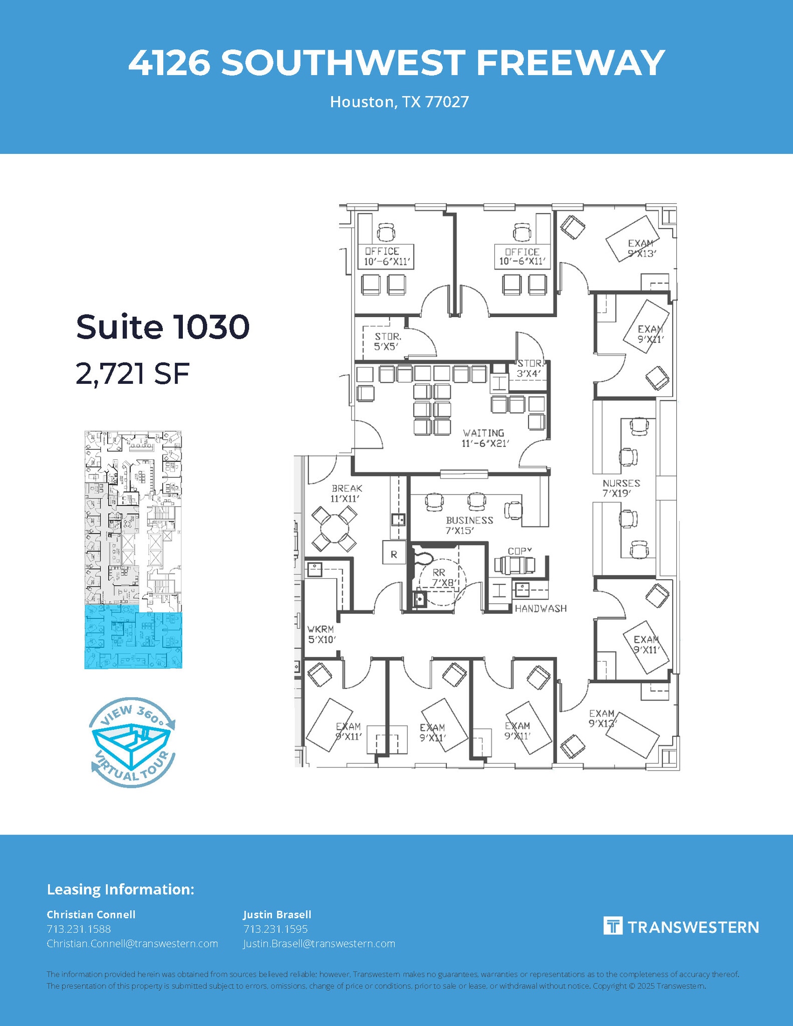 4126 Southwest Fwy, Houston, TX for lease Floor Plan- Image 1 of 1