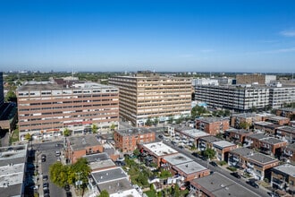215-235 St Chabanel O, Montréal, QC - AERIAL  map view