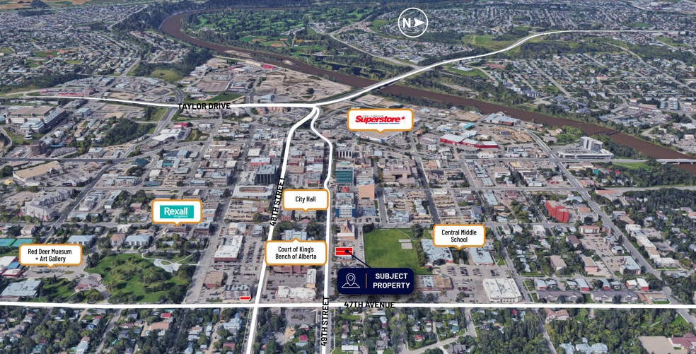 4734 50th St, Red Deer, AB for lease - Building Photo - Image 2 of 4