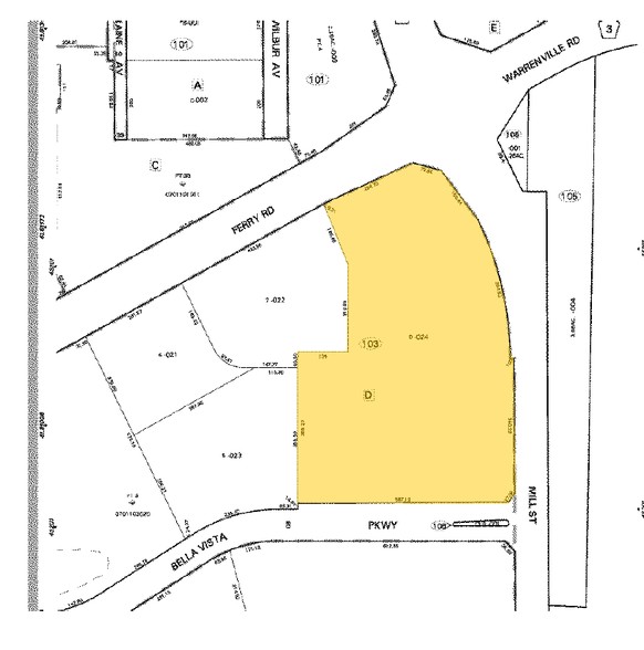 4200 Cantera Dr, Warrenville, IL for lease - Plat Map - Image 2 of 24