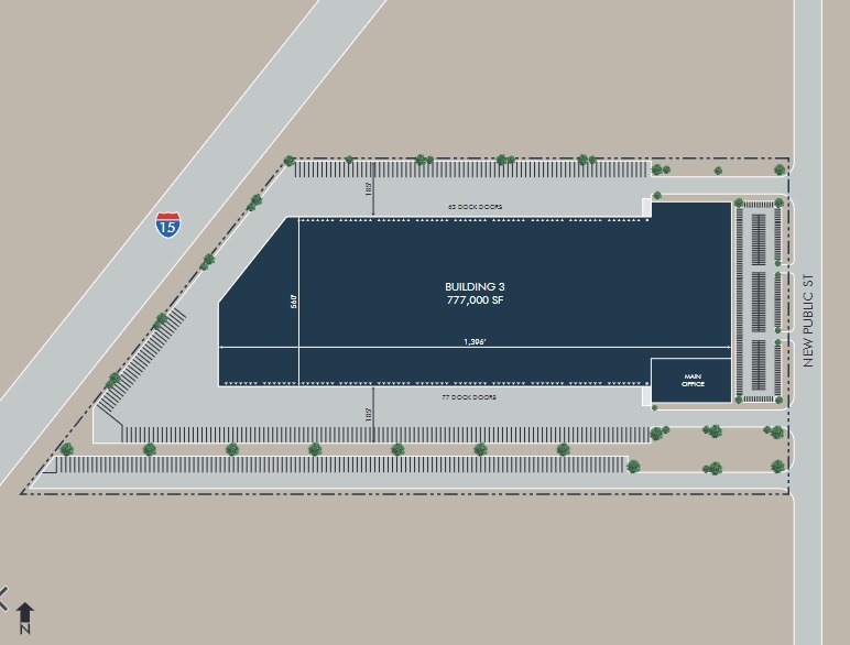 NEC Stoddard Wells Rd. & Interstate 15, Victorville, CA for lease Site Plan- Image 1 of 1