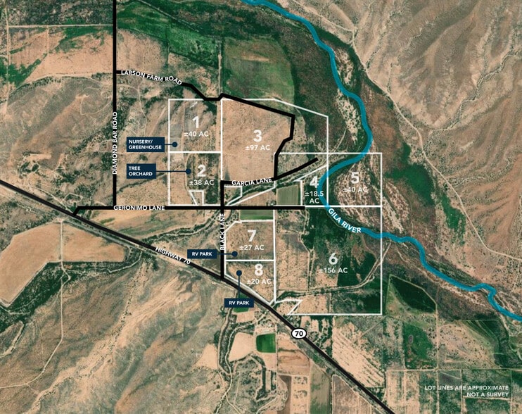 Diamond Bar Rd & Geronimo Ln, Fort Thomas, AZ for sale - Building Photo - Image 3 of 12