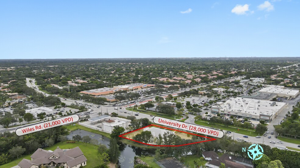 4500-4500 N University Dr, Coral Springs, FL for lease - Aerial - Image 3 of 16