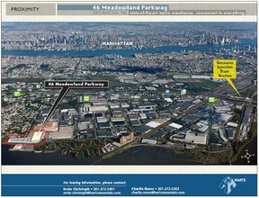 46 Meadowlands Pky, Secaucus, NJ - aerial  map view