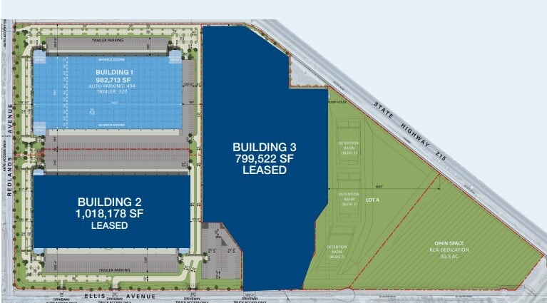 815 S Redlands Ave, Perris, CA for lease - Site Plan - Image 3 of 3