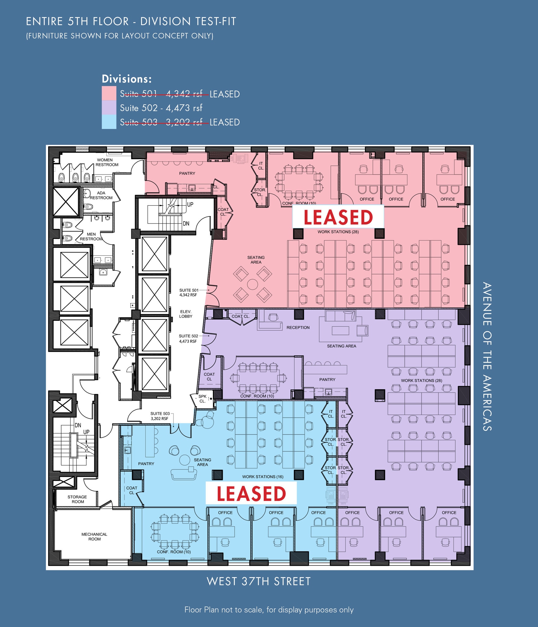 1001 6th Ave, New York, NY for lease Floor Plan- Image 1 of 3