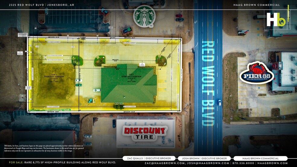 2325 Red Wolf Blvd, Jonesboro, AR for sale - Site Plan - Image 3 of 6